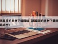凤凰简约素材下载网站（凤凰简约素材下载网站大全）