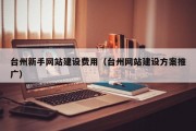 台州新手网站建设费用（台州网站建设方案推广）
